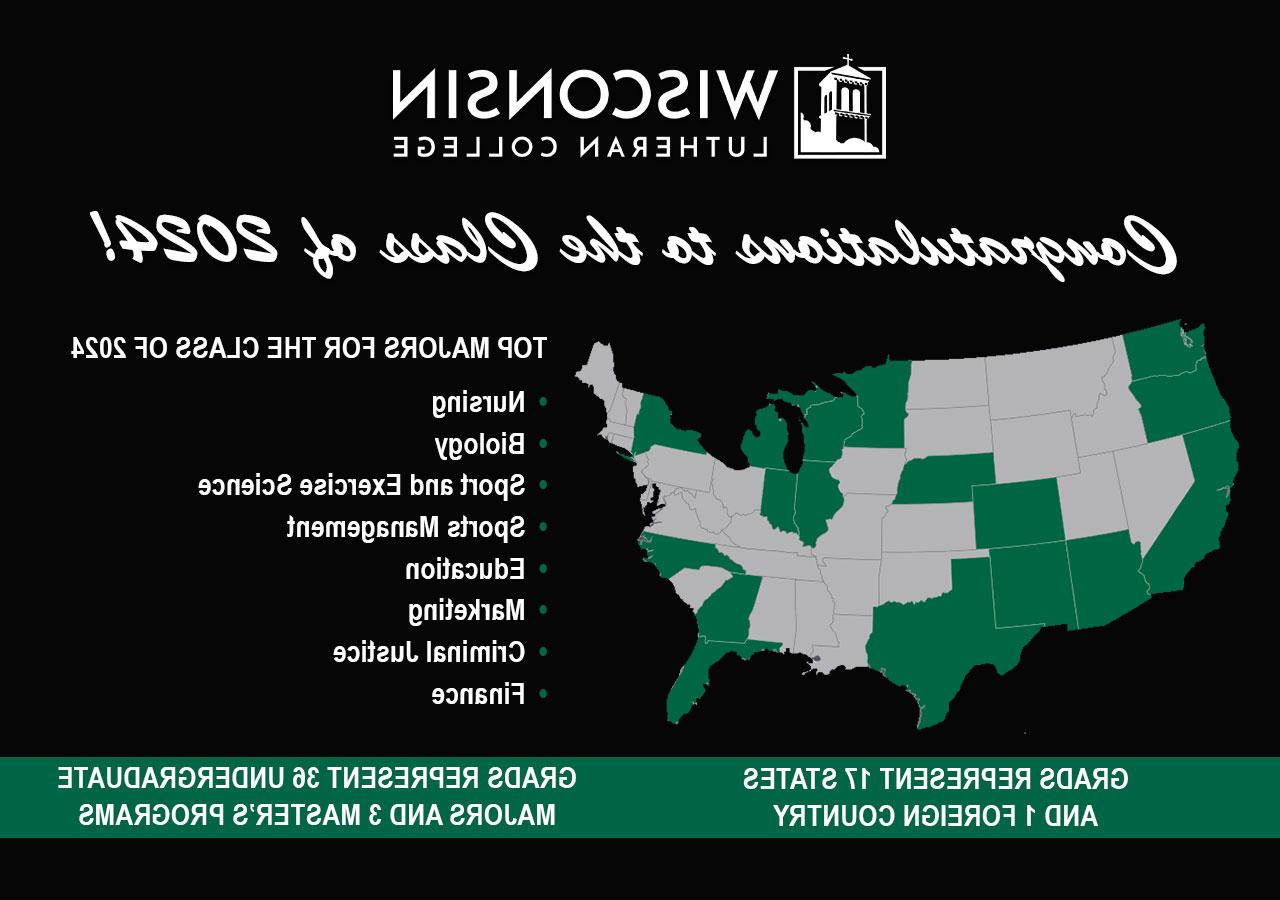 Class of 2024 infographic